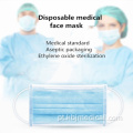 Máscara protectora médica do antivírus descartável